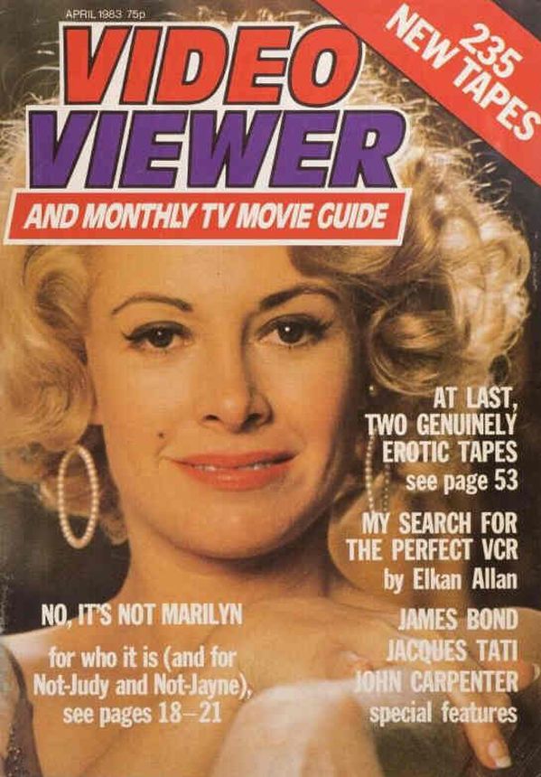 VIDEO VIEWER magazine side cover  Vol 2 # 10 April 1983