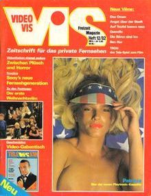 VIDEO VIS magazine side cover Issue 12  1982