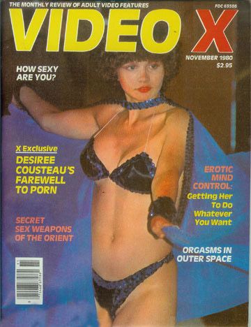 VIDEO-X magazine side cover  Vol 1 # 9 November 1980