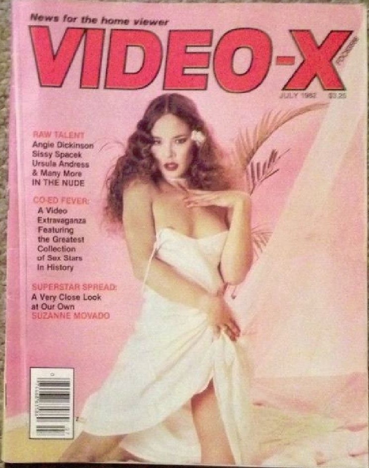 VIDEO-X magazine side cover  Vol 3 # 5 July 1982