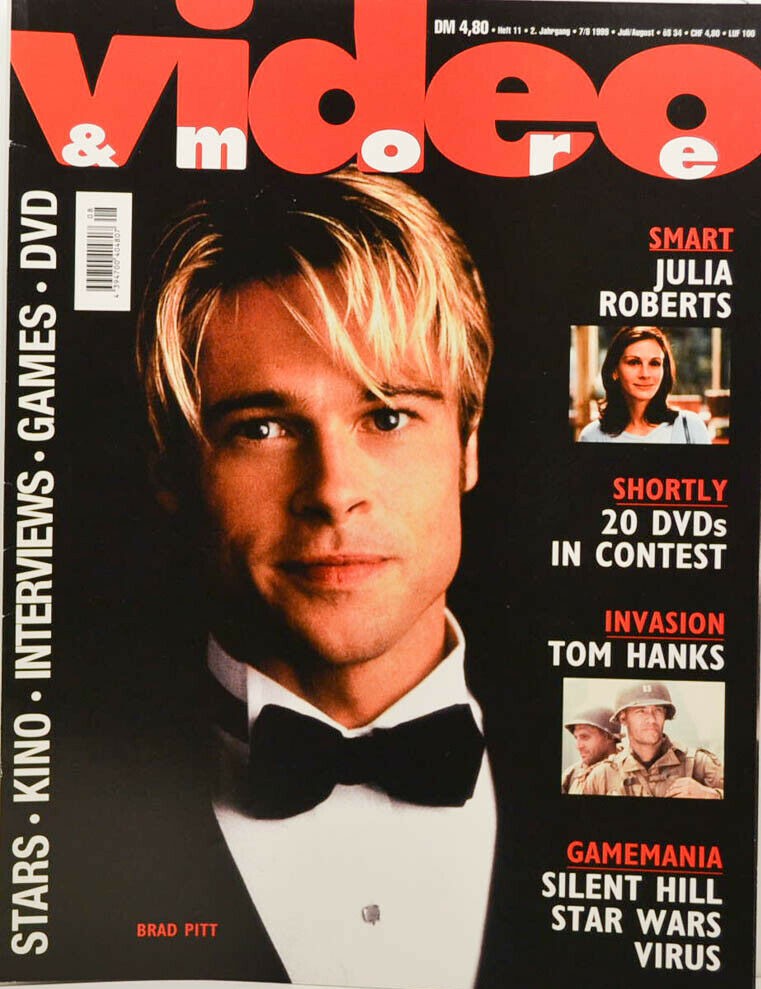 VIDEO AND MORE magazine side cover Issue 11  July/August 1999