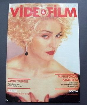 VIDEO AND FILM magazine side cover   1990