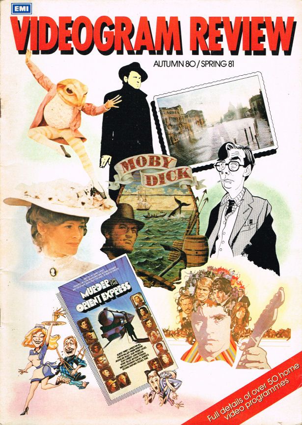 VIDEOGRAM REVIEW magazine side cover Autumn-Spring 1980-81 