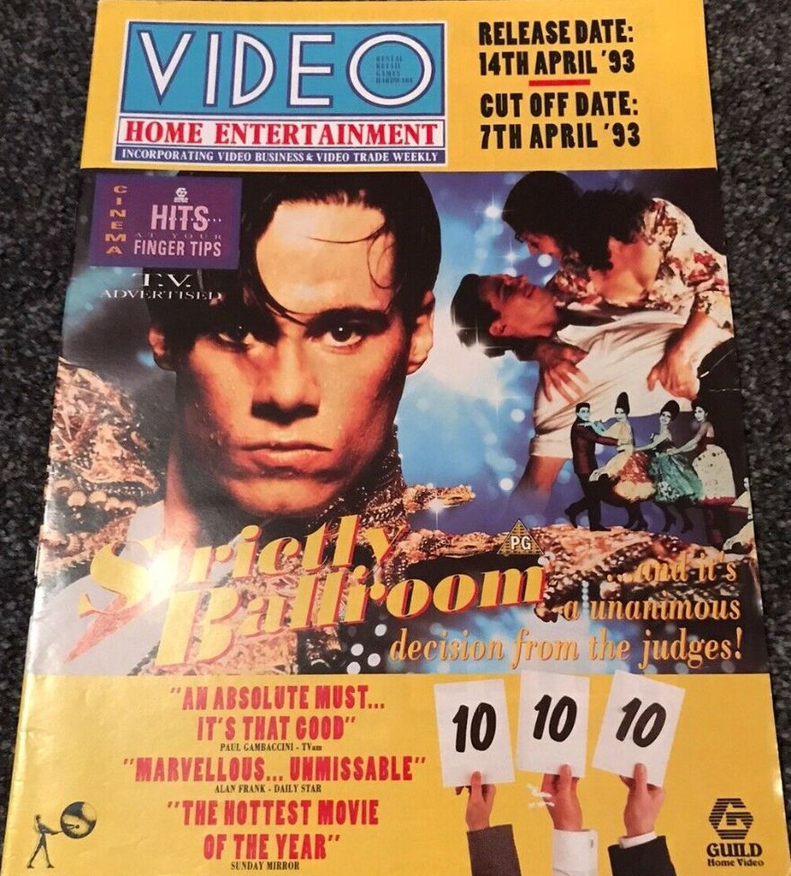 VIDEO HOME ENTERTAINMENT magazine side cover  Vol 2 No  11 13 March 1993
