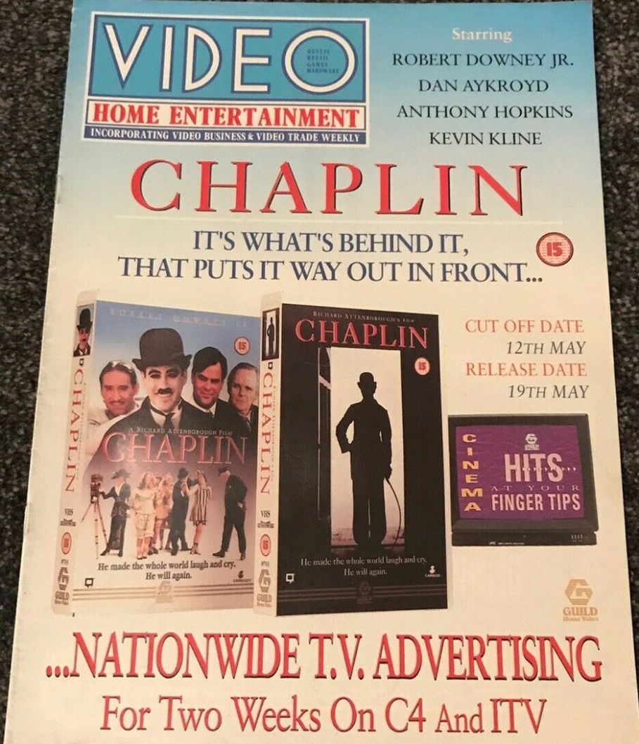 VIDEO HOME ENTERTAINMENT magazine side cover  Vol 2 No  18 1 May 1993