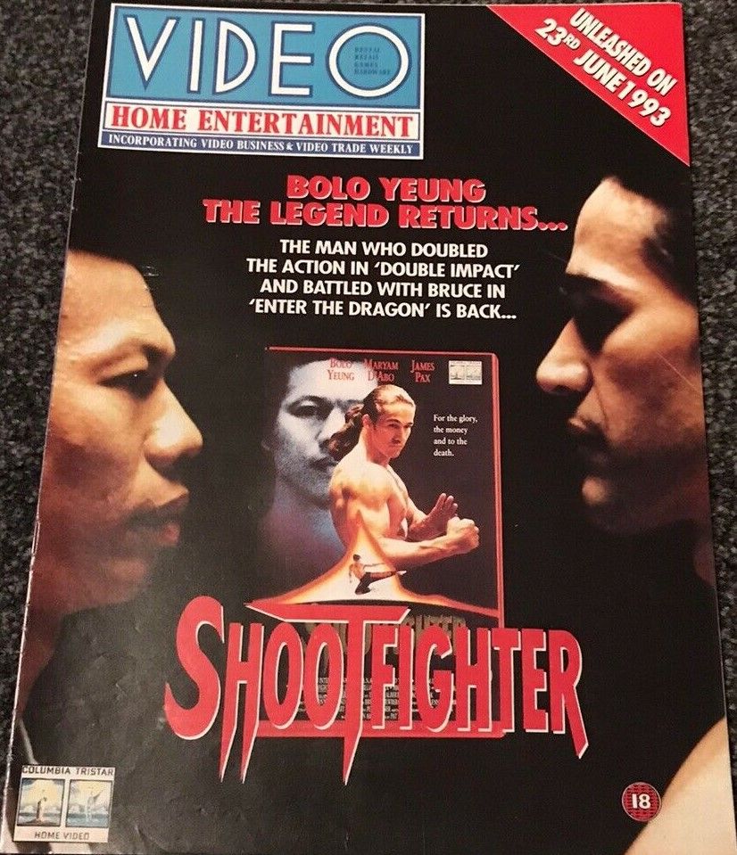 VIDEO HOME ENTERTAINMENT magazine side cover  Vol 2 No  19 8 May 1993
