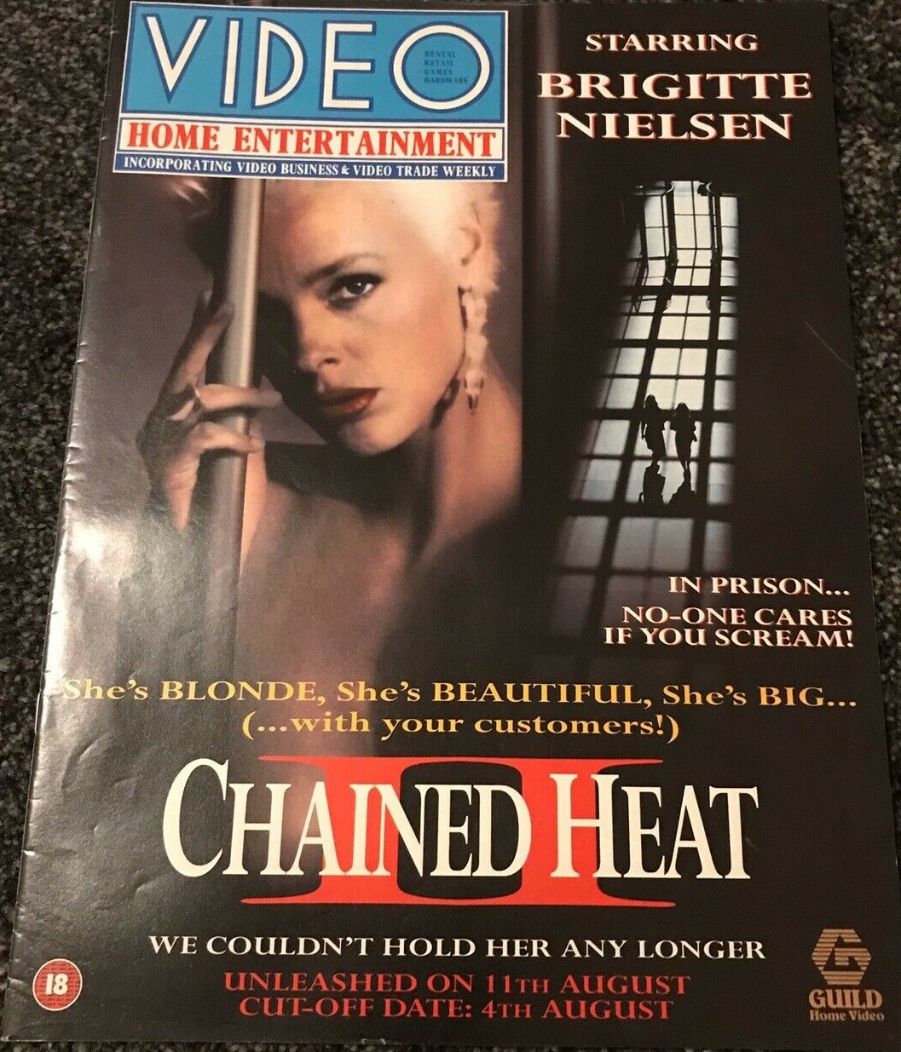 VIDEO HOME ENTERTAINMENT magazine side cover  Vol 2 No  30 24 July 1993