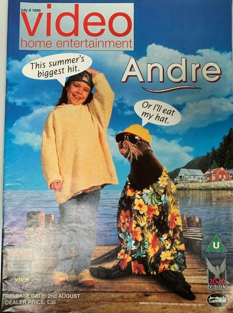 VIDEO HOME ENTERTAINMENT magazine side cover 8 July 1995