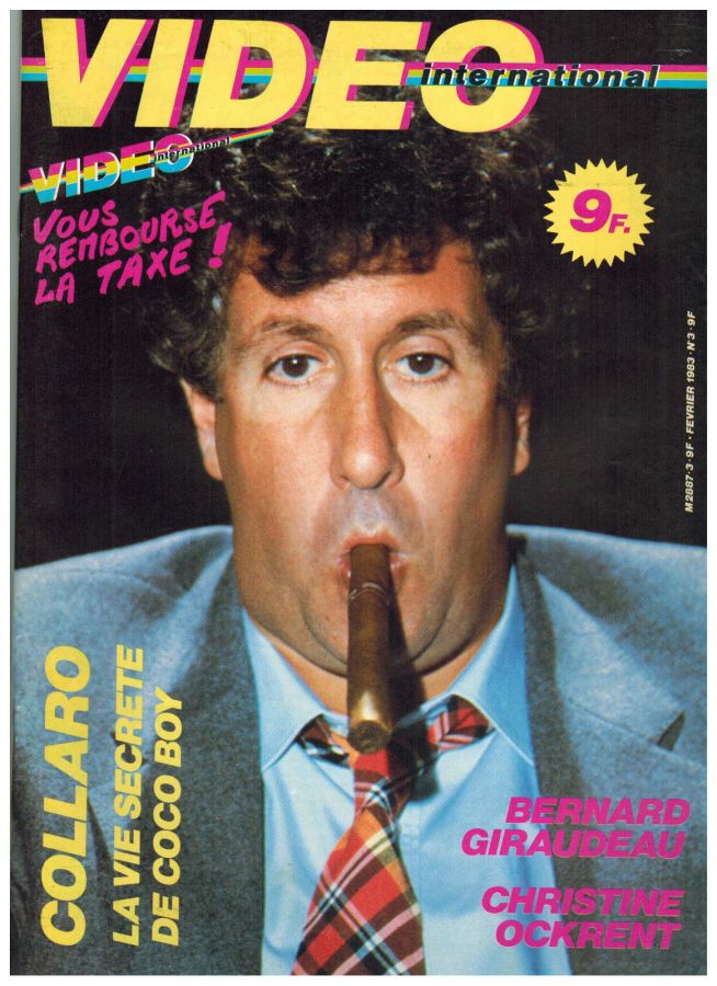 VIDEO INTERNATIONAL magazine side cover Issue 3 February 1983