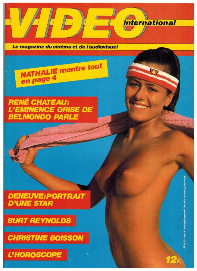 VIDEO INTERNATIONAL magazine side cover Issue 13 January 1984