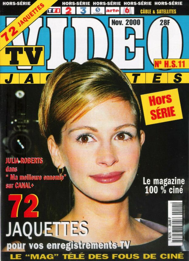 TV VIDEO JAQUETTES magazine side cover Issue 11  Special  November 2000