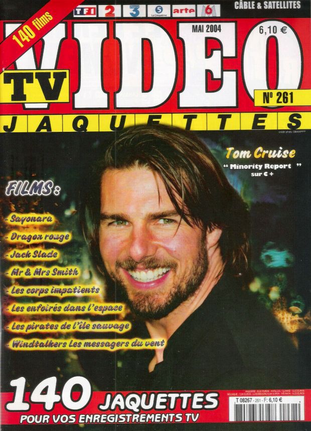 TV VIDEO JAQUETTES magazine side cover Issue 261  May 2004