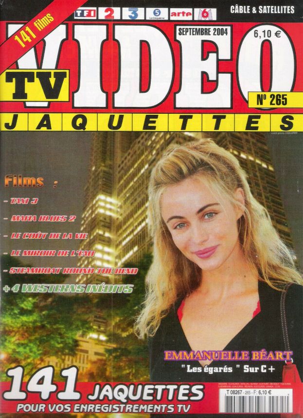 TV VIDEO JAQUETTES magazine side cover Issue 265  September 2004