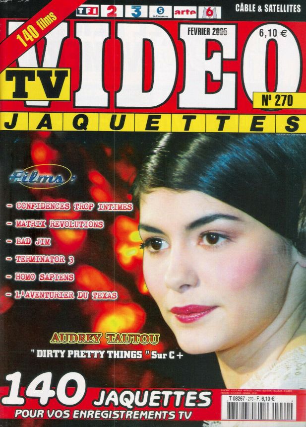 TV VIDEO JAQUETTES magazine side cover Issue 270  February 2005