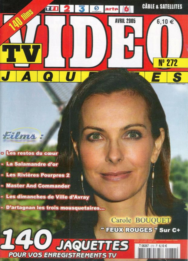 TV VIDEO JAQUETTES magazine side cover Issue 272  April 2005