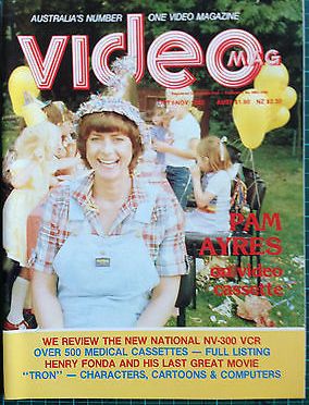 VIDEO MAG magazine side cover Issue 5  October/November 1982