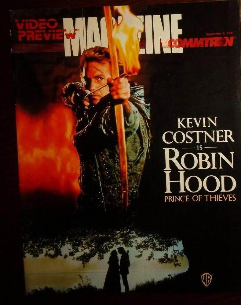 VIDEO PREVIEW magazine side cover 2 September 1991