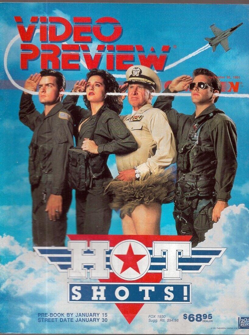 VIDEO PREVIEW magazine side cover 30 December 1991