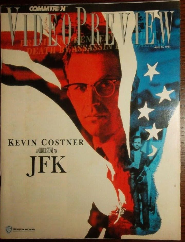 VIDEO PREVIEW magazine side cover 27 April 1992