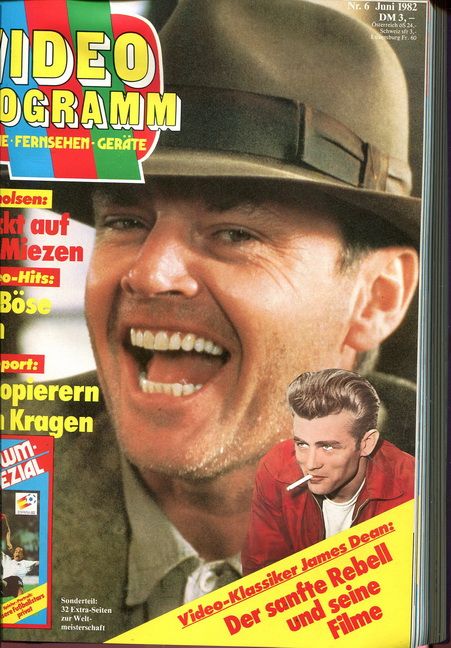 VIDEO PROGRAMM magazine side cover  June 1982