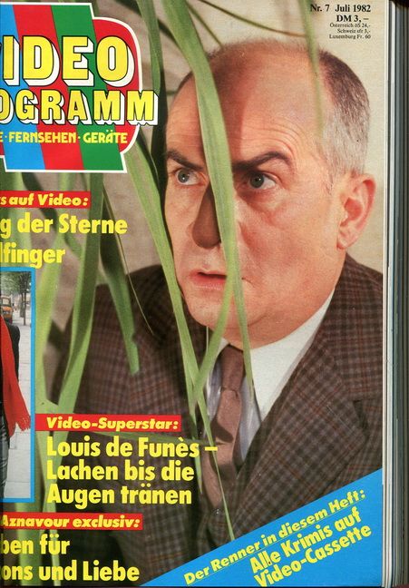 VIDEO PROGRAMM magazine side cover  July 1982