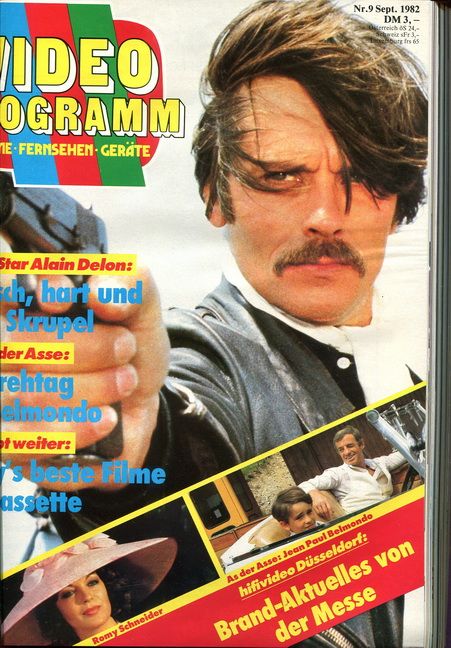 VIDEO PROGRAMM magazine side cover  September 1982