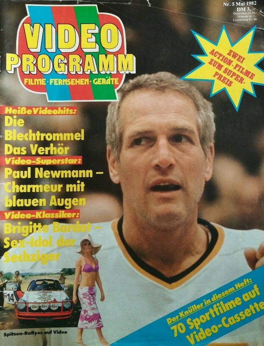 VIDEO PROGRAMM magazine side cover  May 1982