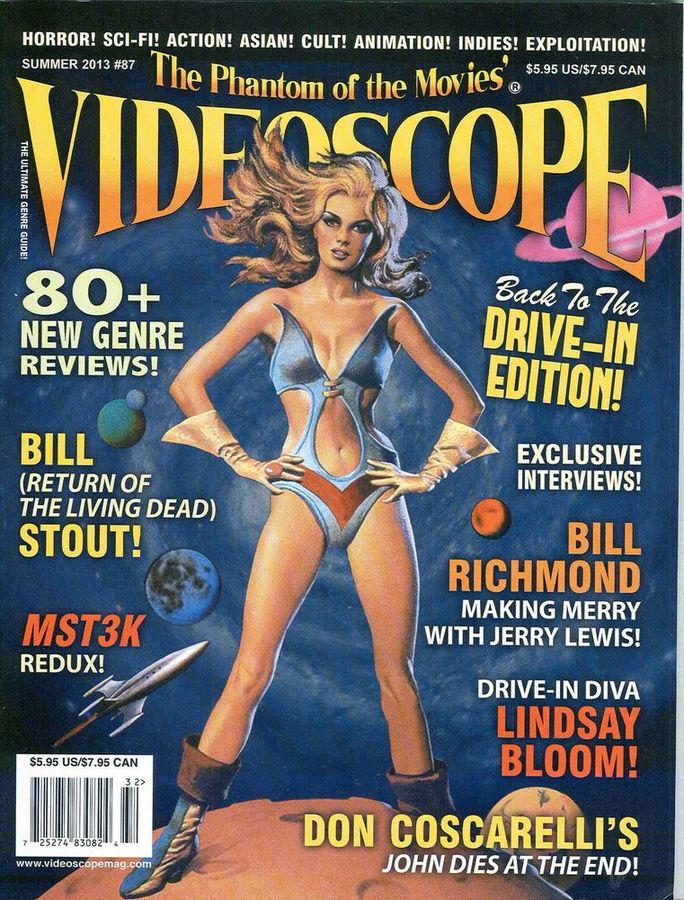 VIDEOSCOPE magazine side cover Issue 87 Summer 2013