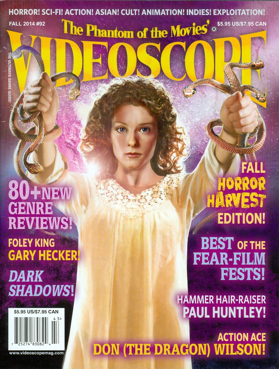 VIDEOSCOPE magazine side cover Issue 92 Fall 2014