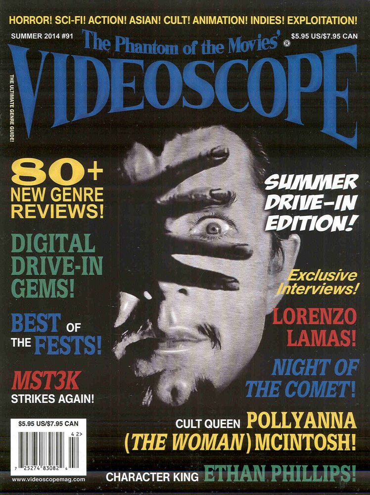 VIDEOSCOPE magazine side cover Issue 91 Summer 2014