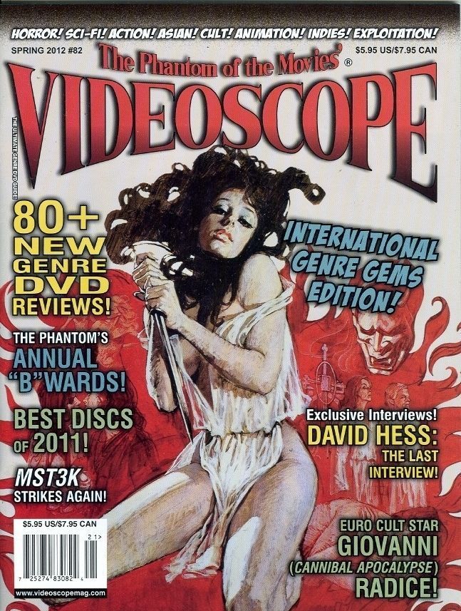 VIDEOSCOPE magazine side cover Issue 82 April/May/June 2012