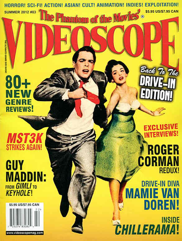 VIDEOSCOPE magazine side cover Issue 83 July/August/September 2012