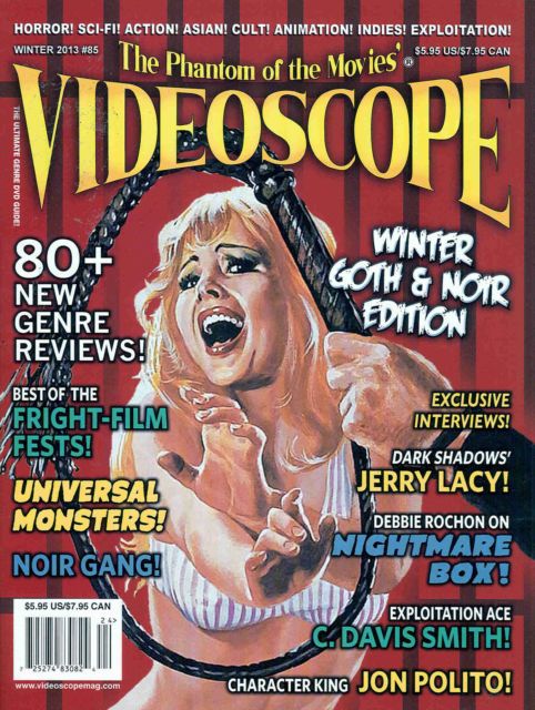 VIDEOSCOPE magazine side cover Issue 85 Winter 2012