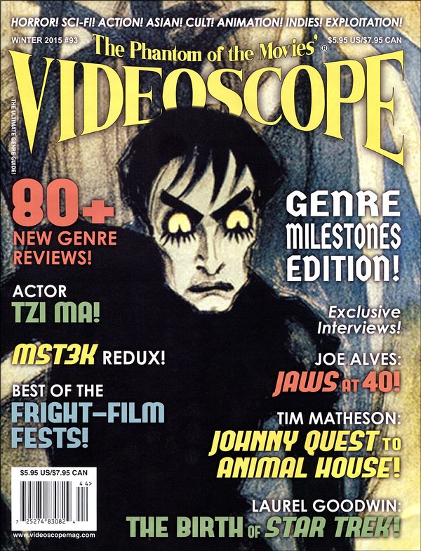 VIDEOSCOPE magazine side cover Issue 93 Winter 2014