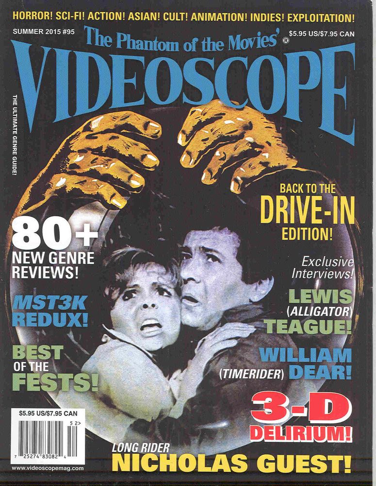 VIDEOSCOPE magazine side cover Issue 95 Summer 2015