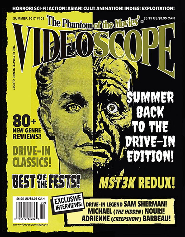 VIDEOSCOPE magazine side cover Issue 103 Summer 2017