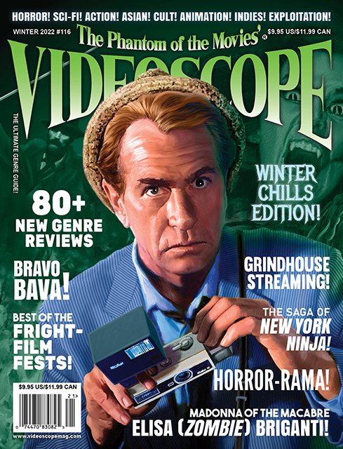 VIDEOSCOPE magazine side cover Issue 116 Winter 2021