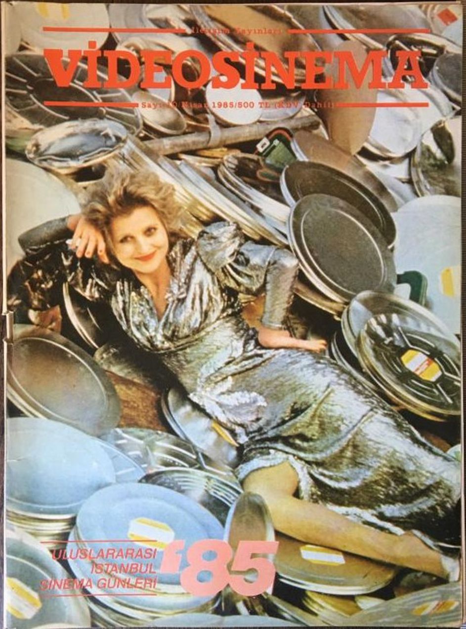 VIDEOSINEMA magazine side cover Issue 10  April 1985