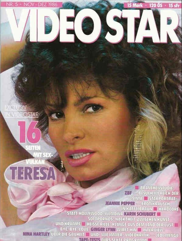VIDEOSTAR magazine side cover Issue 5 November/December 1986