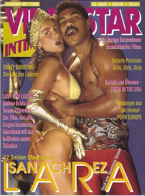 VIDEOSTAR INTIM magazine side cover Issue 1  1992