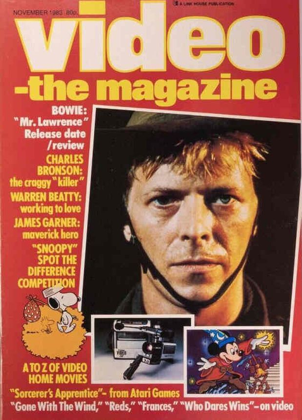 VIDEO-THE MAGAZINE magazine side cover  November 1983