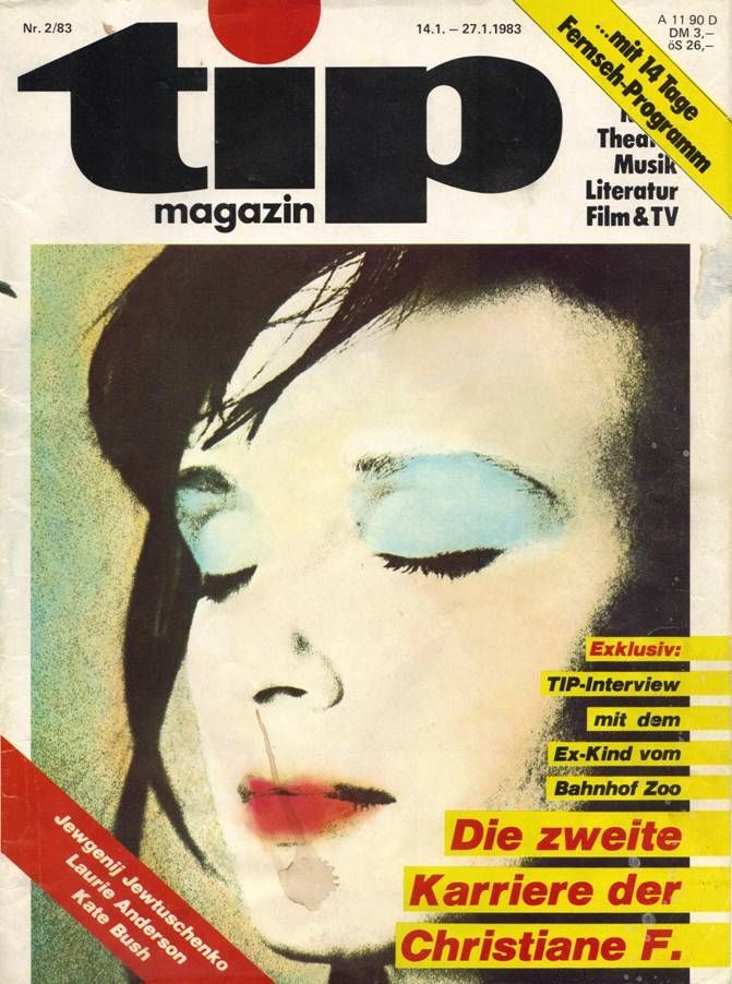 VIDEO TIP magazine side cover Issue 2 January 1983
