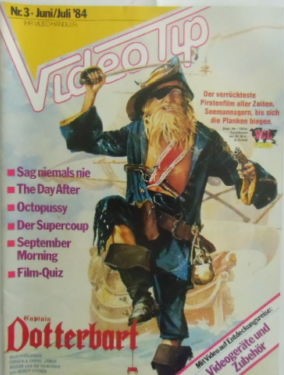 VIDEO TIP magazine side cover Issue 3 June/July 1984