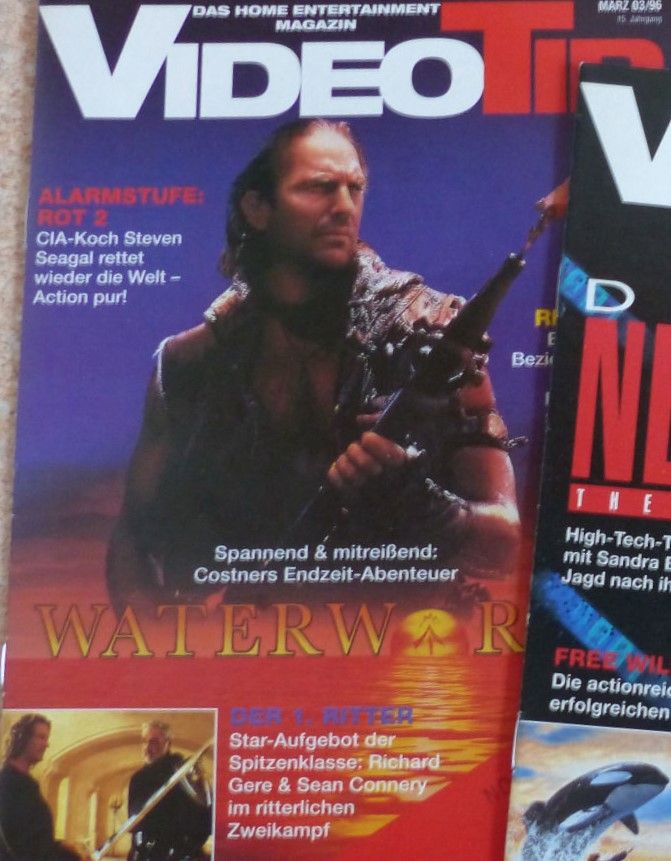 VIDEO TIP magazine side cover March 1996