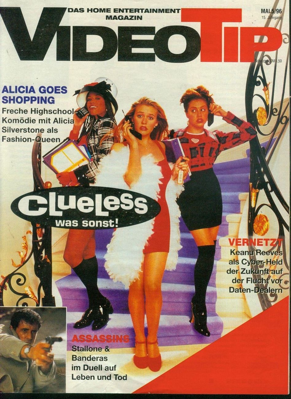 VIDEO TIP magazine side cover May 1996