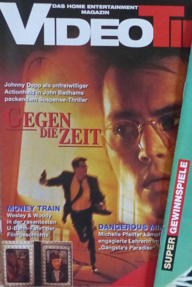 VIDEO TIP magazine side cover July 1996