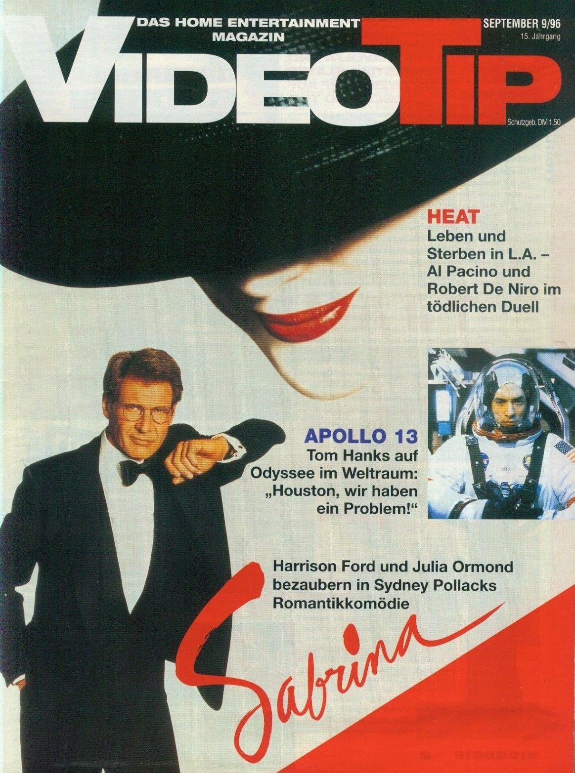 VIDEO TIP magazine side cover September 1996