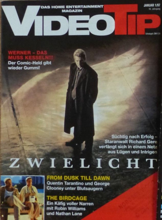 VIDEO TIP magazine side cover January 1997