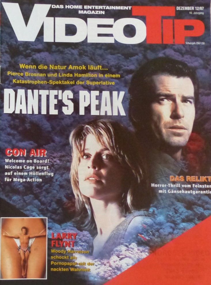 VIDEO TIP magazine side cover December 1997