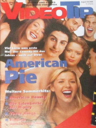 VIDEO TIP magazine side cover August 2000